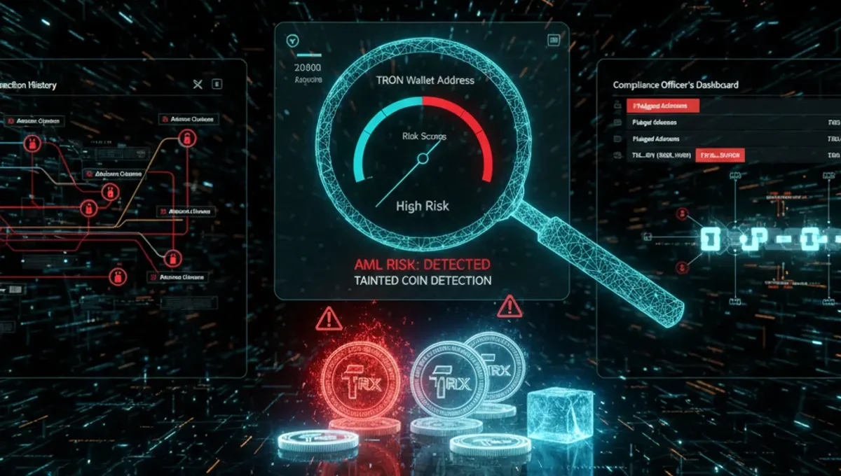 Check Tron Wallet Address: AML Risk & Tainted Coin Detection